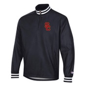USC Trojans Men's Champion Black SC Interlock Super Fan Trooper Jacket